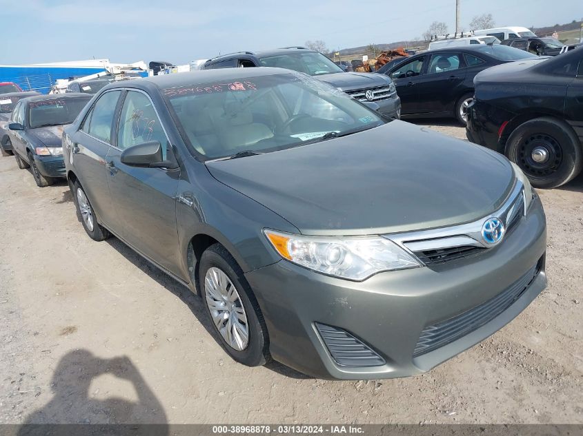 2013 Toyota Camry Hybrid Le VIN: 4T1BD1FK3DU086149 Lot: 38968878