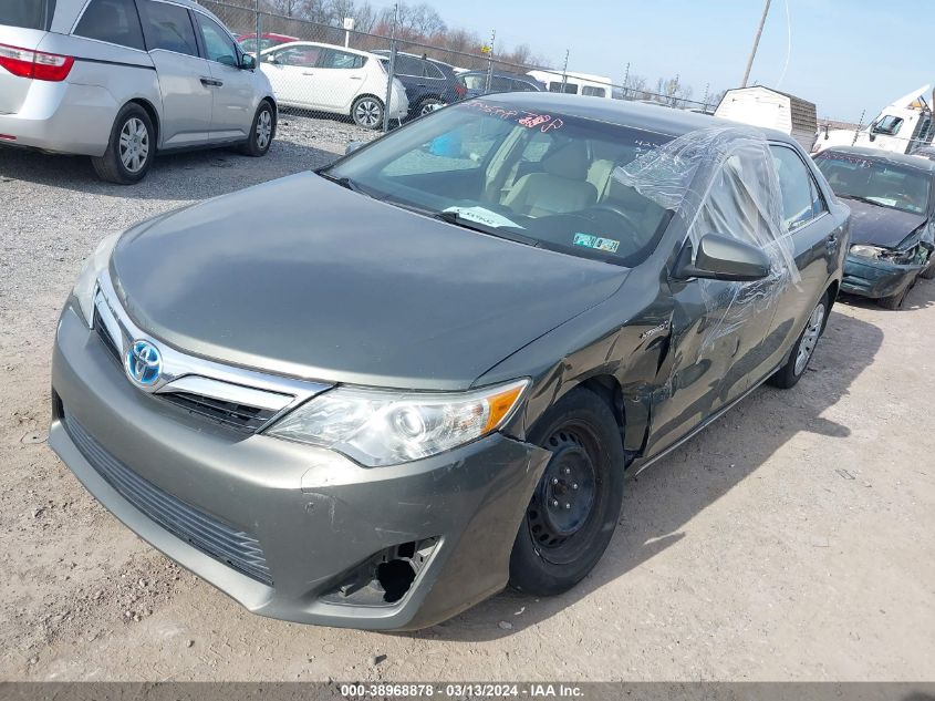 2013 Toyota Camry Hybrid Le VIN: 4T1BD1FK3DU086149 Lot: 38968878