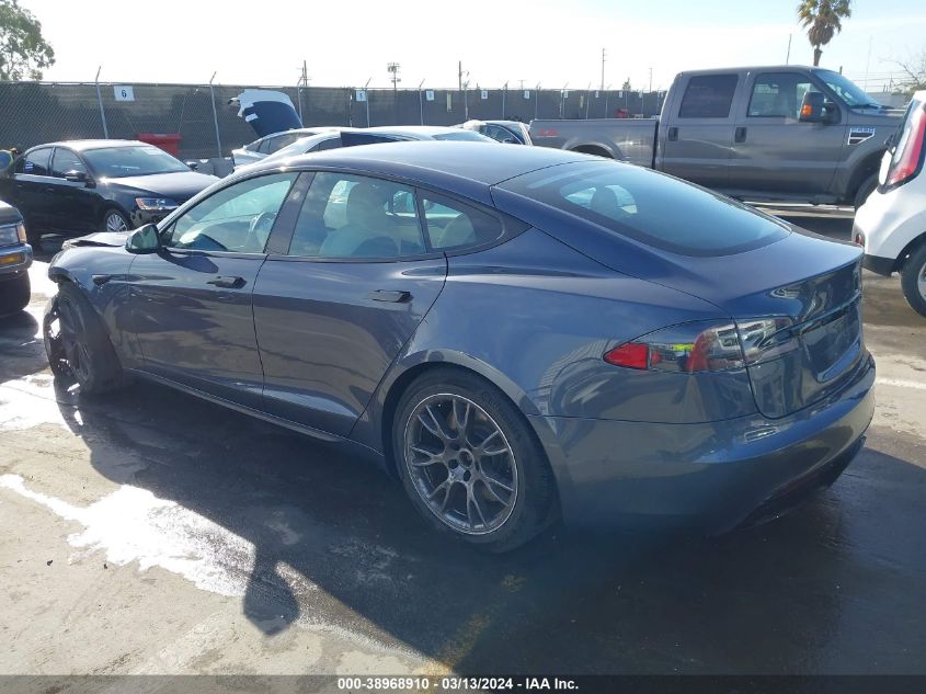 2022 Tesla Model S Dual Motor All-Wheel Drive VIN: 5YJSA1E50NF468092 Lot: 38968910