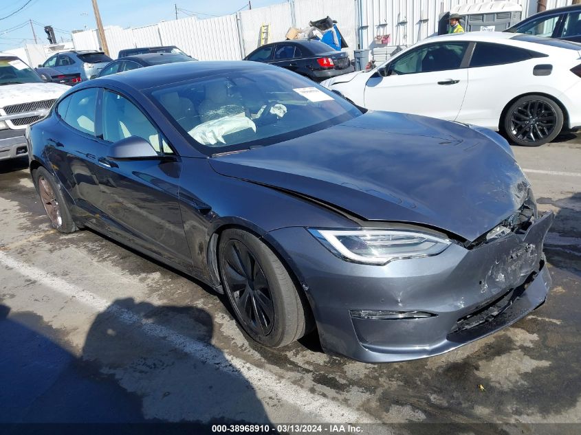 2022 Tesla Model S Dual Motor All-Wheel Drive VIN: 5YJSA1E50NF468092 Lot: 38968910