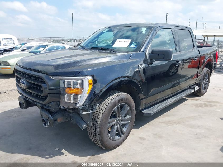 2023 Ford F-150 Xlt VIN: 1FTEW1C52PFC27554 Lot: 38969007