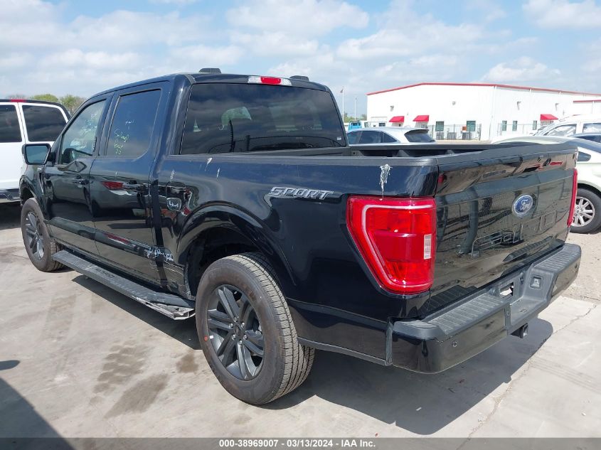 2023 Ford F-150 Xlt VIN: 1FTEW1C52PFC27554 Lot: 38969007