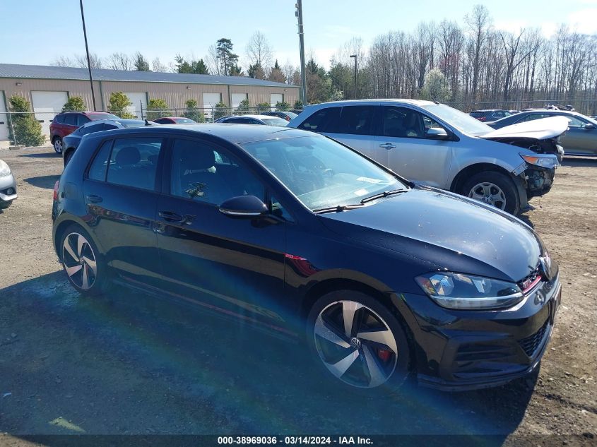 2020 Volkswagen Golf Gti 2.0T Autobahn/2.0T S/2.0T Se VIN: 3VW6T7AU7LM007599 Lot: 38969036