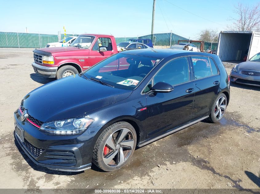 2020 Volkswagen Golf Gti 2.0T Autobahn/2.0T S/2.0T Se VIN: 3VW6T7AU7LM007599 Lot: 38969036