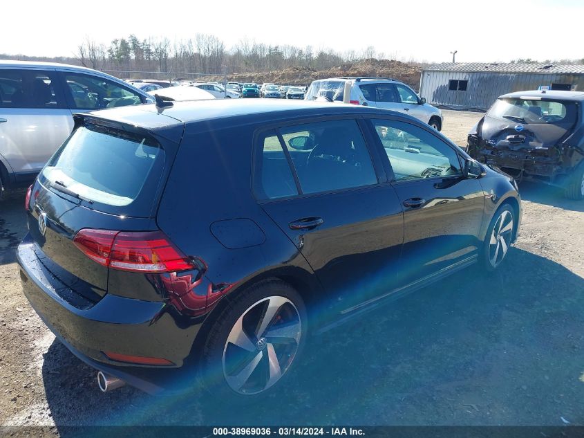 2020 Volkswagen Golf Gti 2.0T Autobahn/2.0T S/2.0T Se VIN: 3VW6T7AU7LM007599 Lot: 38969036