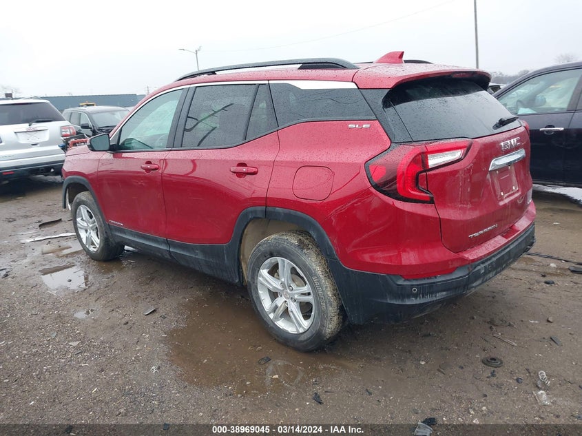 2023 GMC TERRAIN AWD SLE - 3GKALTEG4PL242097