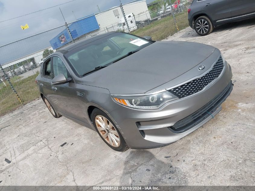 5XXGU4L3XGG013752 | 2016 KIA OPTIMA