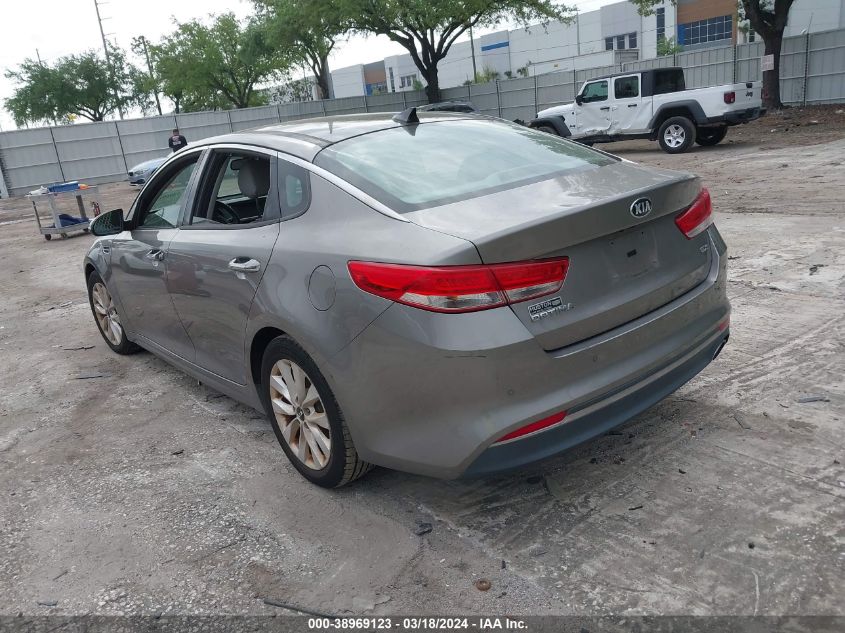 5XXGU4L3XGG013752 | 2016 KIA OPTIMA