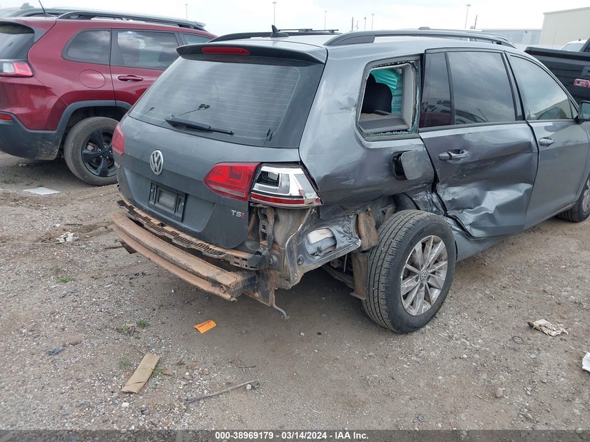 2016 VOLKSWAGEN GOLF SPORTWAGEN TSI S 4-DOOR - 3VWC17AU9GM504345