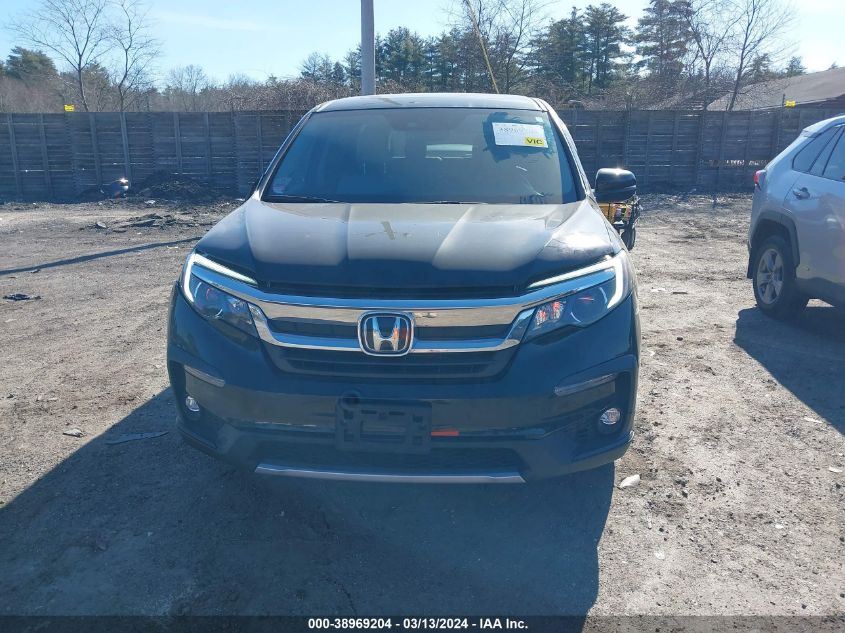 2019 Honda Pilot Ex-L VIN: 5FNYF6H53KB007940 Lot: 38969204