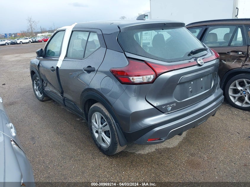 2021 NISSAN KICKS S XTRONIC CVT - 3N1CP5BV3ML543420