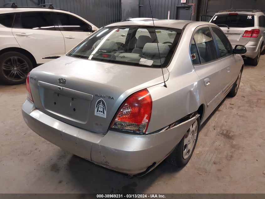 2002 Hyundai Elantra Gls VIN: KMHDN45D92U302013 Lot: 38969231