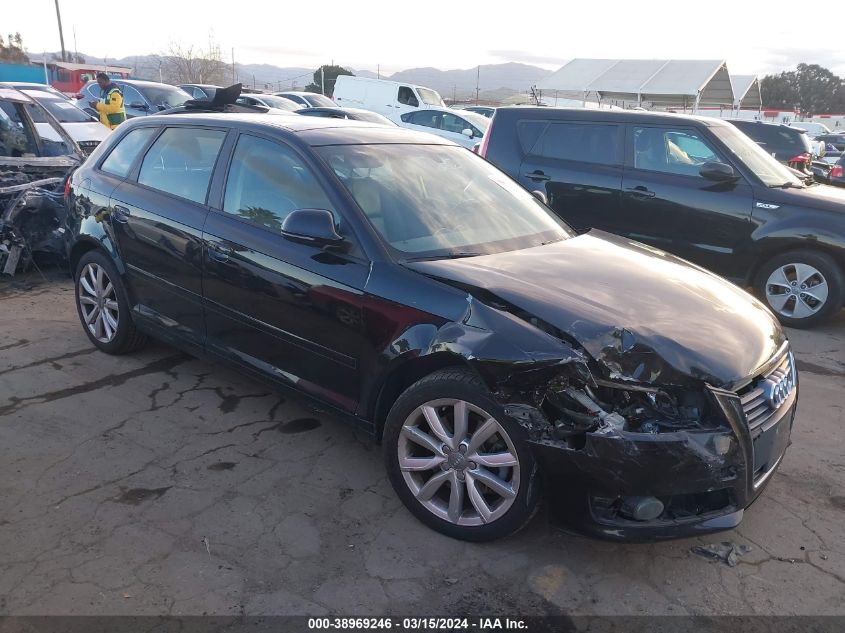 2009 Audi A3 2.0T VIN: WAUHE78P89A018037 Lot: 38969246