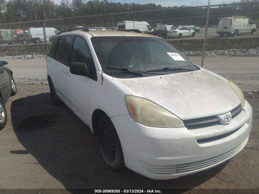 2004 Toyota Sienna Le VIN: 5TDZA23C24S116101 Lot: 38969355