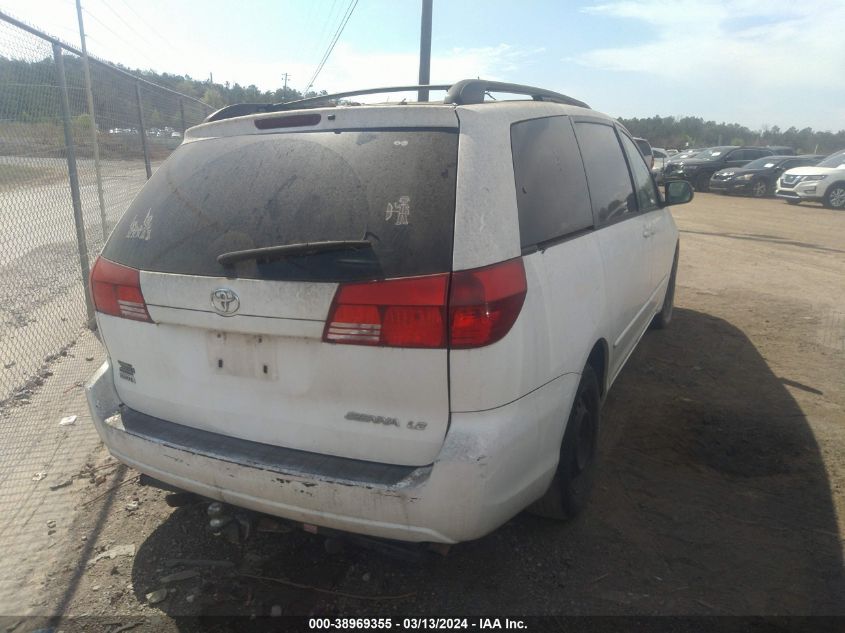 2004 Toyota Sienna Le VIN: 5TDZA23C24S116101 Lot: 38969355