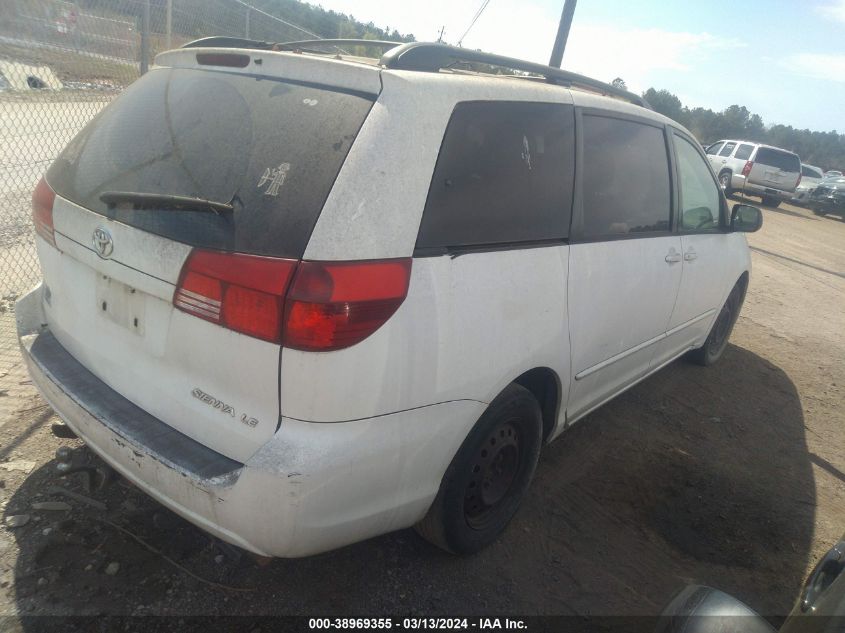 2004 Toyota Sienna Le VIN: 5TDZA23C24S116101 Lot: 38969355