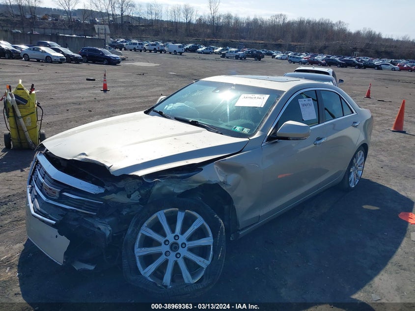2015 CADILLAC ATS LUXURY - 1G6AH5SX6F0122801