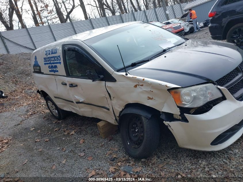 2013 Ram Cargo Tradesman VIN: 2C4JRGAG8DR673497 Lot: 38969425