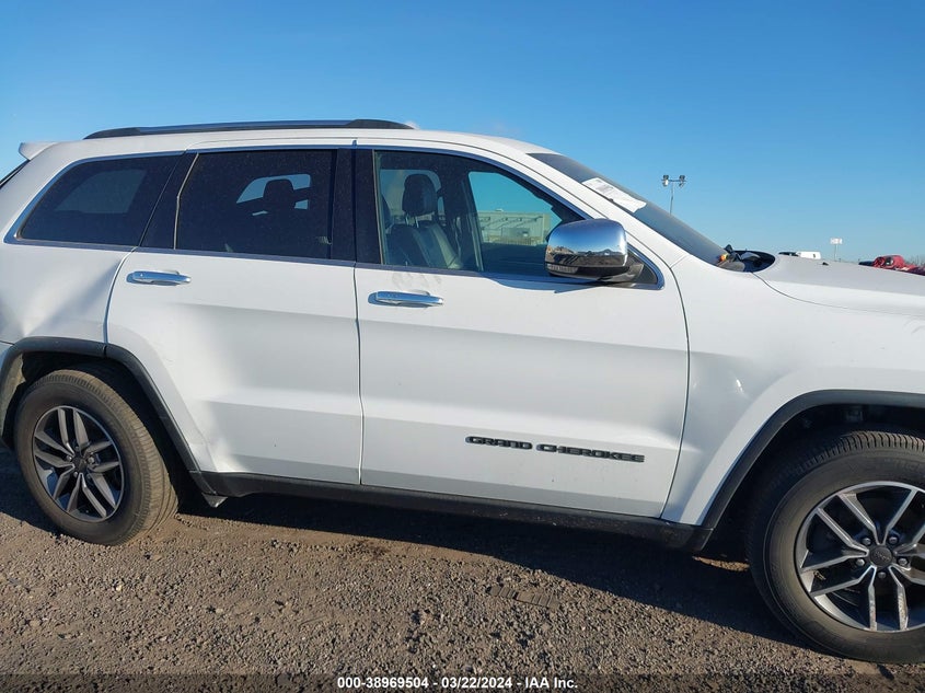 VIN 1C4RJFBG5KC794609 2019 JEEP GRAND CHEROKEE LIMITED