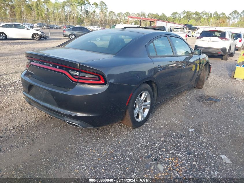 2020 Dodge Charger Sxt Rwd VIN: 2C3CDXBGXLH240617 Lot: 38969840