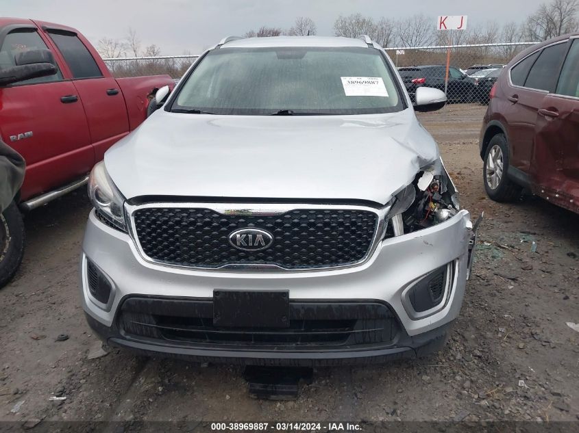 2017 Kia Sorento 3.3L Lx VIN: 5XYPGDA57HG334950 Lot: 38969887