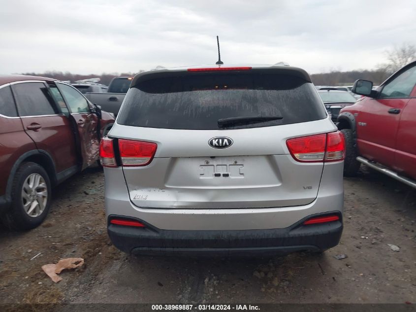 2017 Kia Sorento 3.3L Lx VIN: 5XYPGDA57HG334950 Lot: 38969887