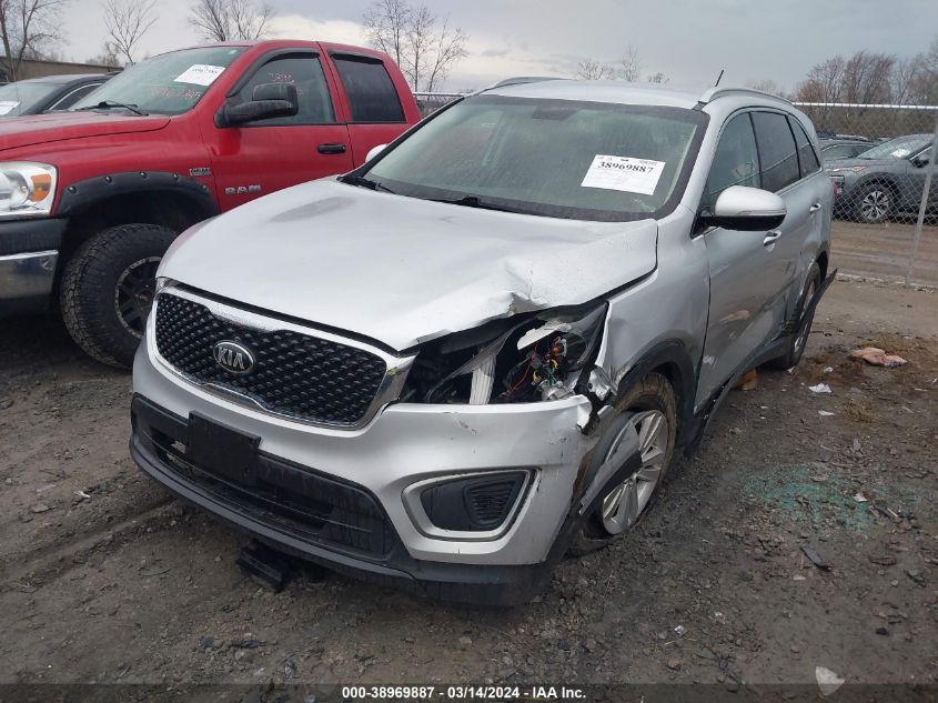 2017 Kia Sorento 3.3L Lx VIN: 5XYPGDA57HG334950 Lot: 38969887