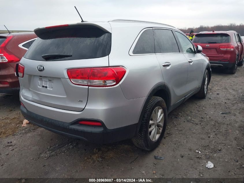 2017 Kia Sorento 3.3L Lx VIN: 5XYPGDA57HG334950 Lot: 38969887