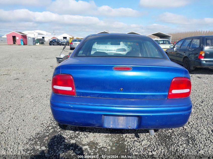 1995 Dodge Neon Highline VIN: 1B3ES47C0SD222011 Lot: 38969937