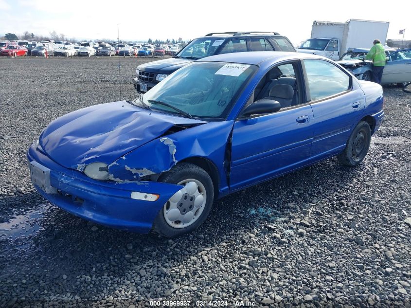 1995 Dodge Neon Highline VIN: 1B3ES47C0SD222011 Lot: 38969937