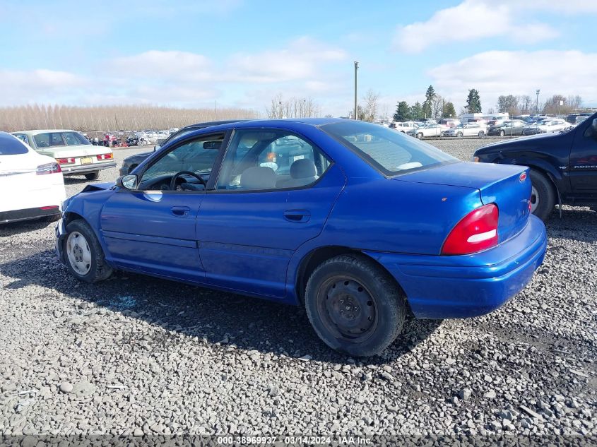 1995 Dodge Neon Highline VIN: 1B3ES47C0SD222011 Lot: 38969937