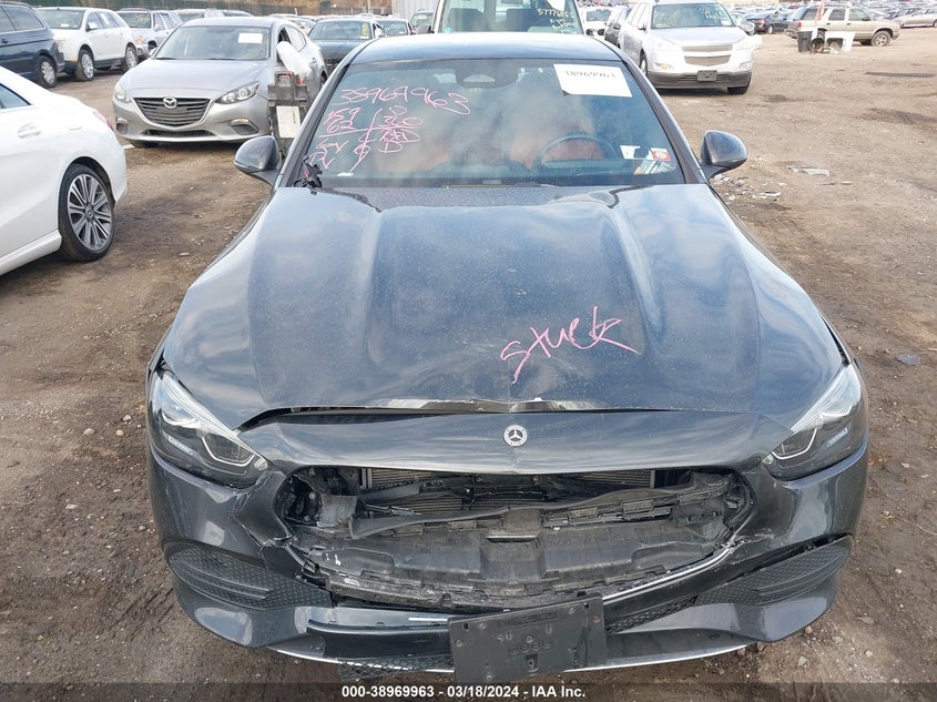 VIN W1KAF4HB3NR052778 2022 MERCEDES-BENZ C 300 4MATIC