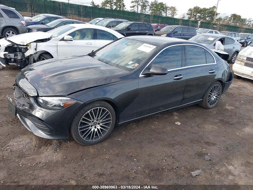 VIN W1KAF4HB3NR052778 2022 MERCEDES-BENZ C 300 4MATIC