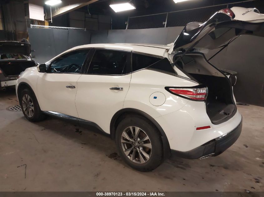 2015 Nissan Murano S VIN: 5N1AZ2MH8FN285723 Lot: 38970123