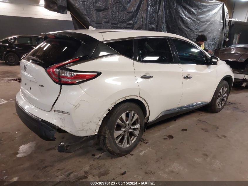 2015 Nissan Murano S VIN: 5N1AZ2MH8FN285723 Lot: 38970123