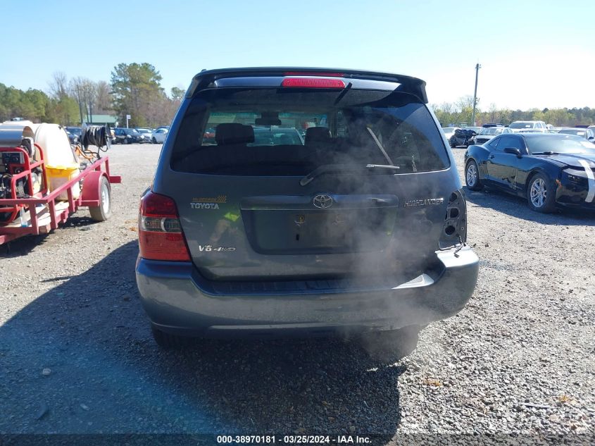 2007 Toyota Highlander V6 VIN: JTEHP21A070205924 Lot: 38970181