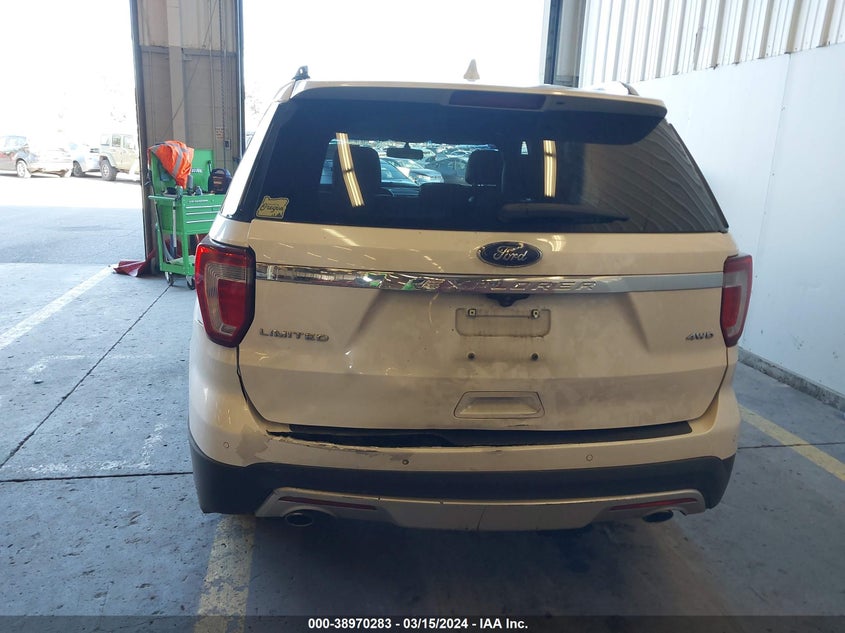 2016 FORD EXPLORER LIMITED - 1FM5K8F84GGC09153