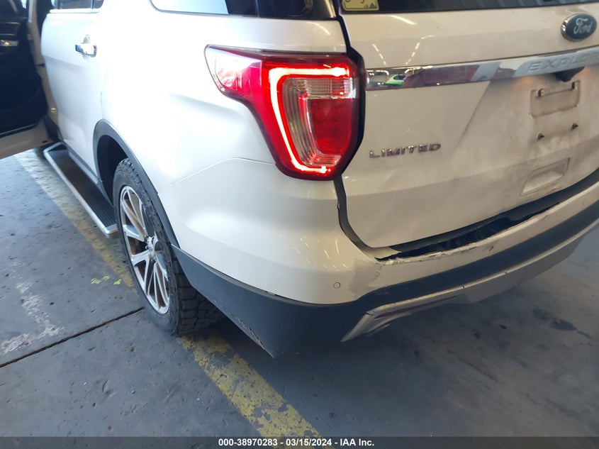 2016 FORD EXPLORER LIMITED - 1FM5K8F84GGC09153