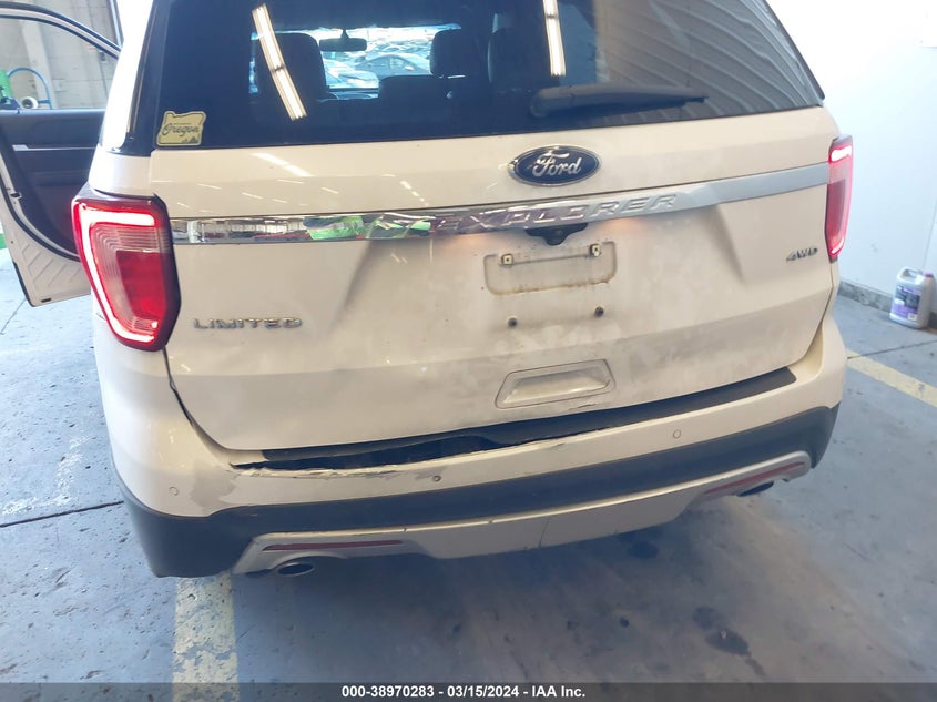 2016 FORD EXPLORER LIMITED - 1FM5K8F84GGC09153