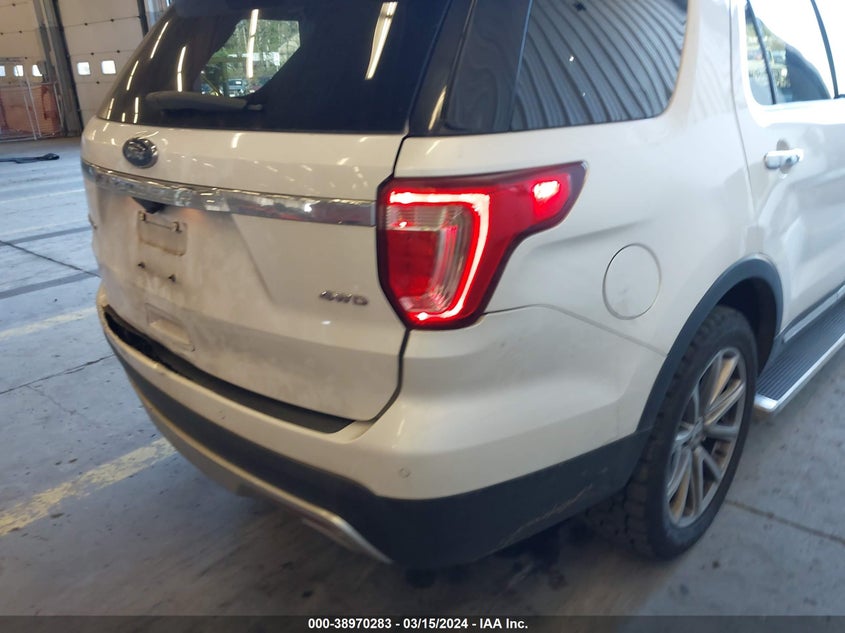 2016 FORD EXPLORER LIMITED - 1FM5K8F84GGC09153