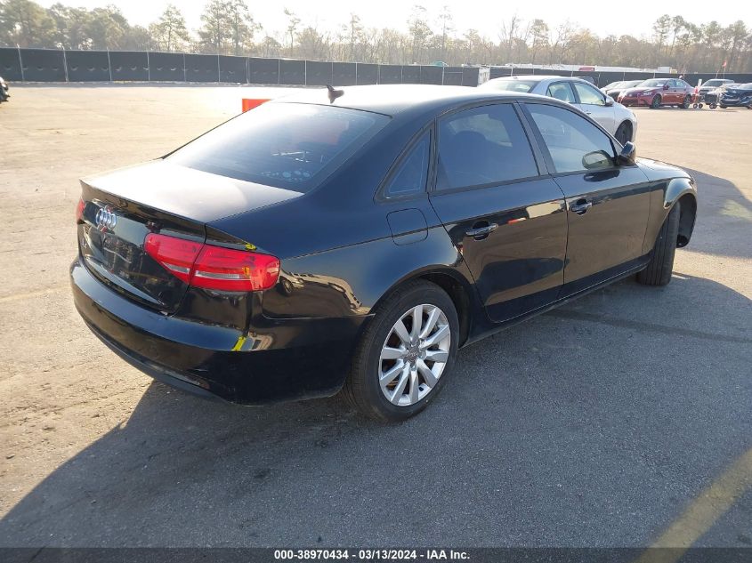 WAUAFAFL8EN005934 | 2014 AUDI A4