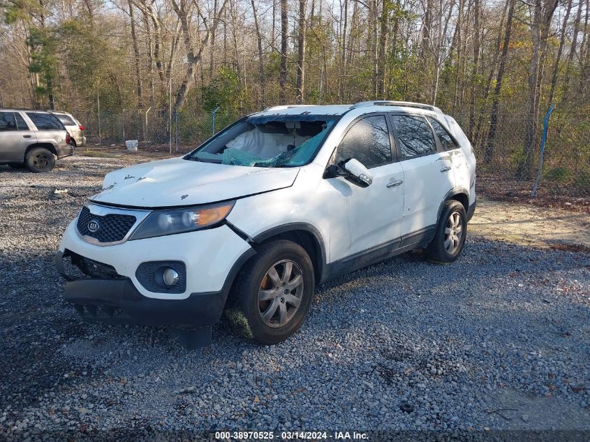 2012 Kia Sorento Lx VIN: 5XYKT3A65CG265483 Lot: 38970525