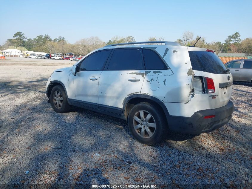 2012 Kia Sorento Lx VIN: 5XYKT3A65CG265483 Lot: 38970525