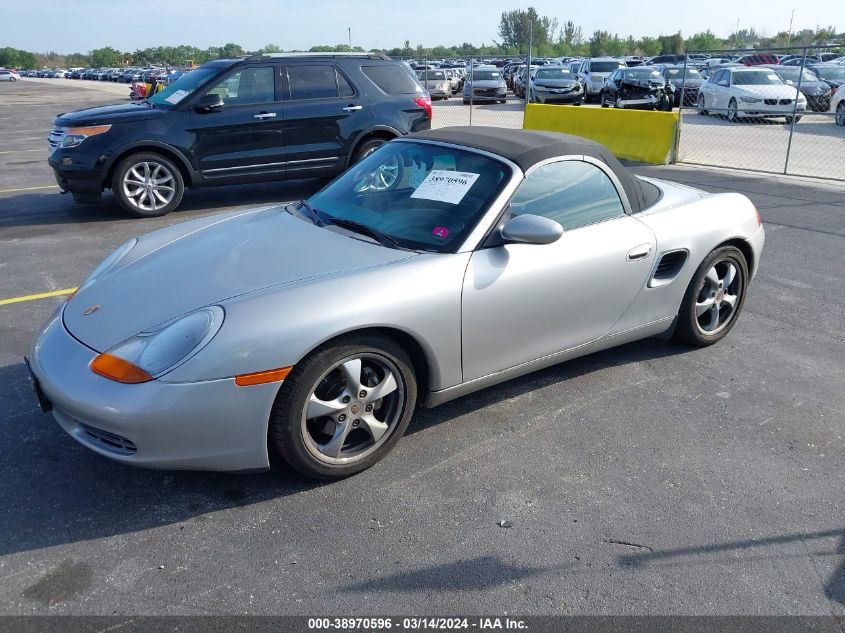 WP0CA29841U621248 | 2001 PORSCHE BOXSTER