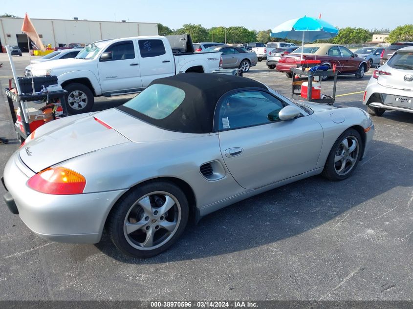 WP0CA29841U621248 | 2001 PORSCHE BOXSTER