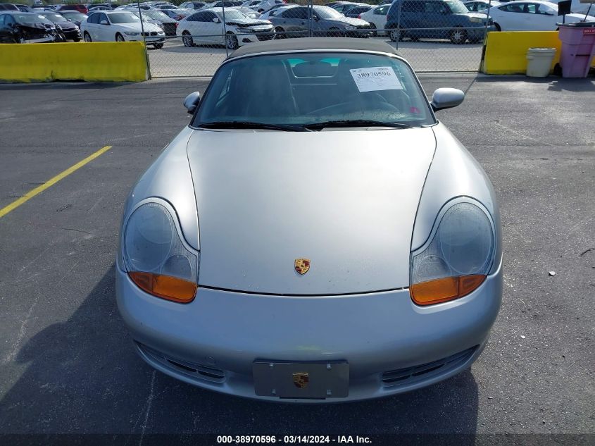 WP0CA29841U621248 | 2001 PORSCHE BOXSTER