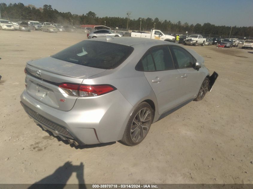 2020 Toyota Corolla Se VIN: 5YFP4RCE9LP023334 Lot: 38970718