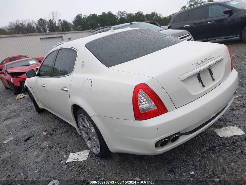 2011 Maserati Quattroporte VIN: ZAM39FKA2B0057410 Lot: 38970743