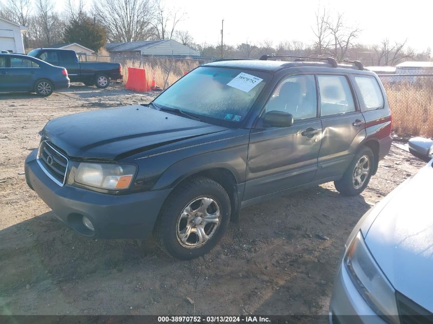 JF1SG63665G704103 2005 Subaru Forester 2.5X