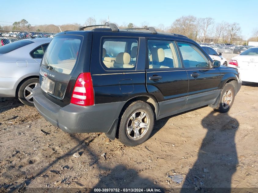 JF1SG63665G704103 2005 Subaru Forester 2.5X